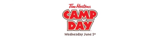 Tim Hortons Camp Day is June 1st